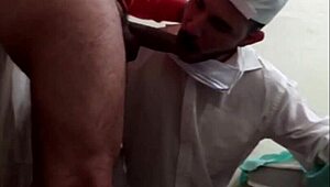Nurse Gay Slams Big Cock in Brazilian Ass Hard?