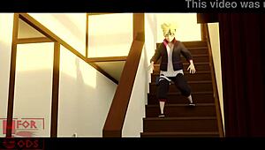 Hinata Tidur Pulas Banget, Nih? Mau Nyelinap dan Main Kasar?