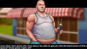 Taffy Tales deel 3 plaagt met busty anime lerares streken