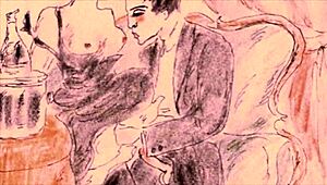 What secrets hide in these vintage erotic sketches?