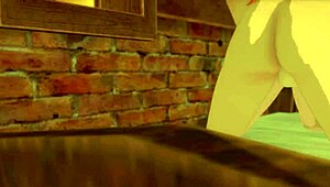 Sunset scenes with Collei from Genshin Impact are pure magic