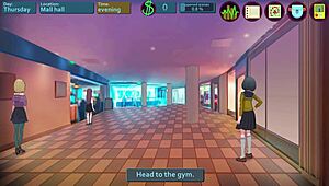 taffy tales part 3でバストなアニメ教師がからかう