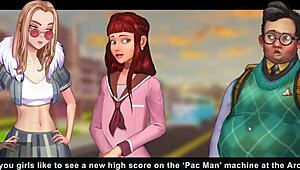 taffy tales part 3 teases with busty anime teacher antics