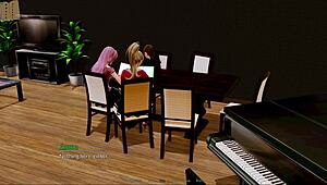 Playing Harem Hotel Game with Multiple Partners in the Hotel