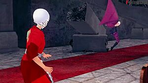 Morrigan Hates At First Then Fucks Hard In Halloween Special On Sheer FantasyKing3