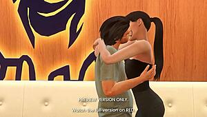 after the ball game, naughty athletic girl in 3d hentai sex.