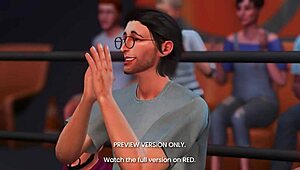 after the ball game, naughty athletic girl in 3d hentai sex.