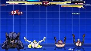 kuromaru battles arcana heart in an epic showdown