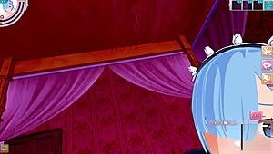 【re zero rem】male take pov 3dhentai anime game koikatsu video