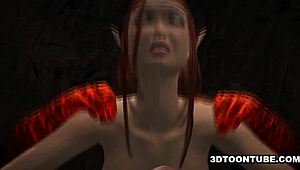 uhh i’m a 3d babe takin’ two reptile cocks everywhere