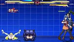 kuromaru battles arcana heart in an epic showdown