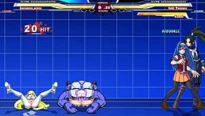 kuromaru battles arcana heart in an epic showdown