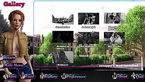 Horny Busty Redhead Roommate Stars in 3D Porn Game at College Dorm