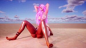 Valerie Meets Maya In Wild Life