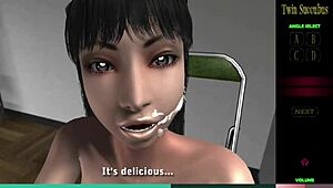 I’m Shaken Watching Her Suck Souls in Creampie Twin Succubus Ep 8