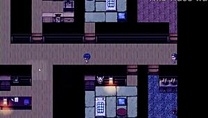 tanned girl natsuki in hentai game ep 14 gets massive ass spanked hard!