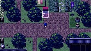 tanned girl natsuki in hentai game ep 14 gets massive ass spanked hard!