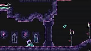 narrative-neutral: flip witch pixel hentai game episode 10 features a femdom ghost riding scene in cute 3d outfit