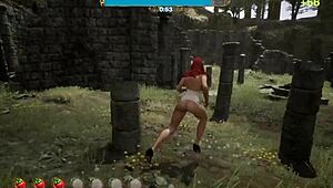 Catch me in this hentai game ep 1 with red riding hood 😘