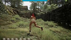 Catch me in this hentai game ep 1 with red riding hood 😘