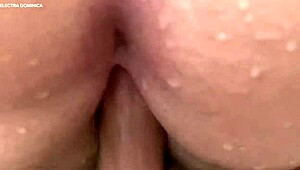 Brazilian Redhead Teases Publicly at the Beach with African Voyeur Watching