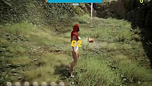 Catch me in this hentai game ep 1 with red riding hood 😘