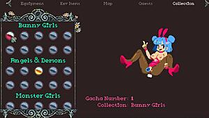 narrative-neutral: flip witch pixel hentai game episode 10 features a femdom ghost riding scene in cute 3d outfit