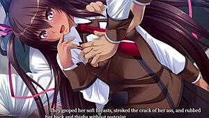 Taimanin Yukikaze 2 Blowbang Bukkake Animation