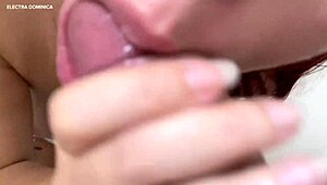 Brazilian Redhead Teases Publicly at the Beach with African Voyeur Watching