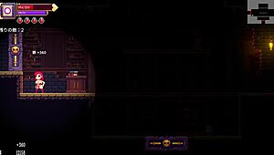 Can I reach the untouched area in Scarlet Maiden's third boss fight?