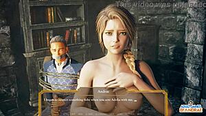 Ep3 Milady Rivia Fucked Hard in Sex of Thrones Prologue Group Scene