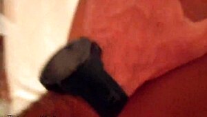 pov sexy camgirl banged hard by friend after live show!