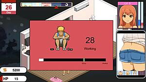 hentai game handyman legend part 3 with cheating wives in ntr action