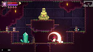 Can I reach the untouched area in Scarlet Maiden's third boss fight?