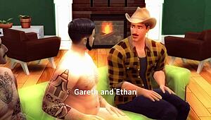 Hey Toddy, Gareth, Ethan, ready for a wild Saturday morning threesome?