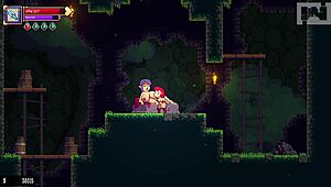 Can I reach the untouched area in Scarlet Maiden's third boss fight?