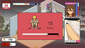 hentai game handyman legend part 3 with cheating wives in ntr action