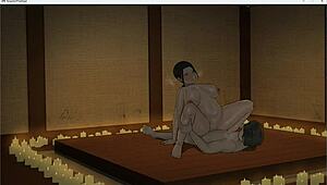 Scenes 3 from hentai game Tenants of the Dead are intense.