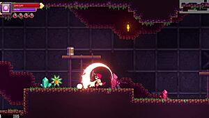 Can I reach the untouched area in Scarlet Maiden's third boss fight?