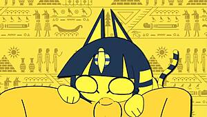 Unleashing Raw Power in This Original Ankha Animation Hentai Clip