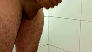 i'm jerkin my big cock solo