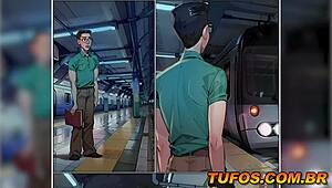 Novinha Fogosa E Sem Calcinha No Metro Escuro Luz No Fim Do Trem Gozando A Vida Adoidado