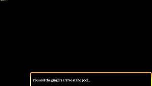 My new family blonde milf shows big ass