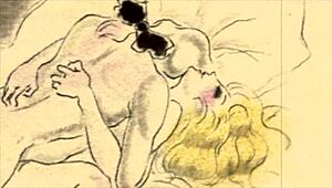 Vintage Erotic Illustration Brings Retro Charm to Life Again