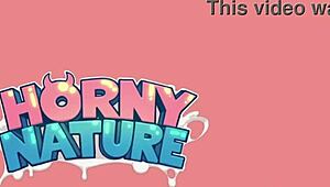 Horny Young Female Orc Sits on Lucky Boy’s Face!