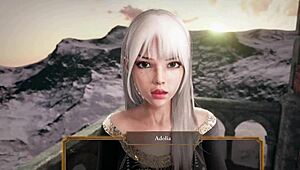 Man, she showed me the castle view, and I just had to bang her curvy 3D body! 🏰