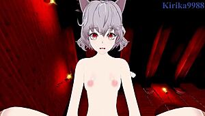 Neferpitou and Shizuku Murasaki have intense sex.