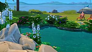 Ehi, Guarda Questa Anteprima 3D Hentai di una Foto Naughty al Sole all'Aperto