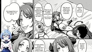 This succubus summoning hentai has great action scenes