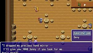 Why is the female demon king working as a prostitute for revenge?